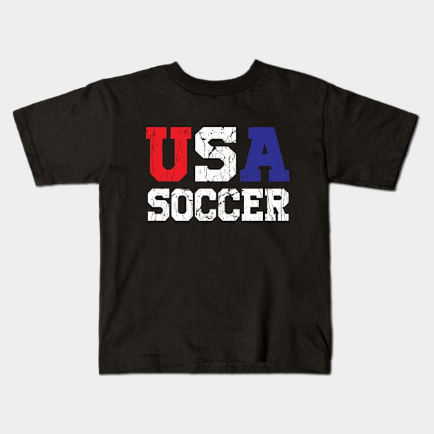 4th of july usa Kids T-Shirt by othmane4